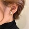 Easter Bunny Earrings for Women Cute Pearl Rabbit Ear Jacket Earrings for Women Party Jewelry (Rabbit Jacket earrings)